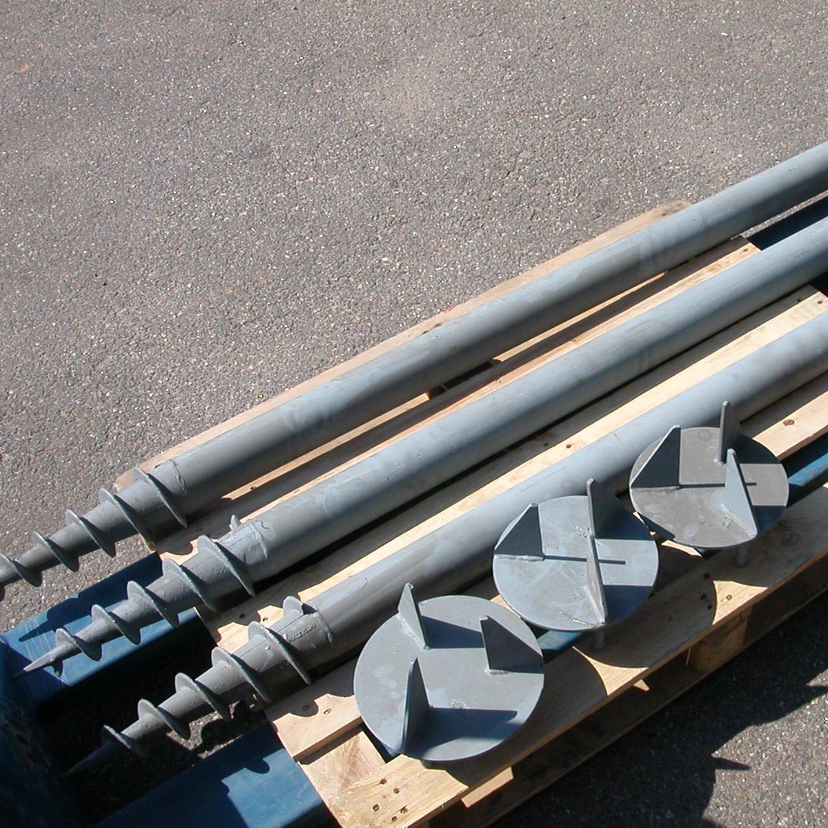 Фото винтовых свай