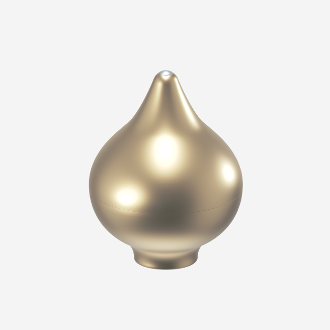 Навершие "Луковица", цвет: матовая бронза