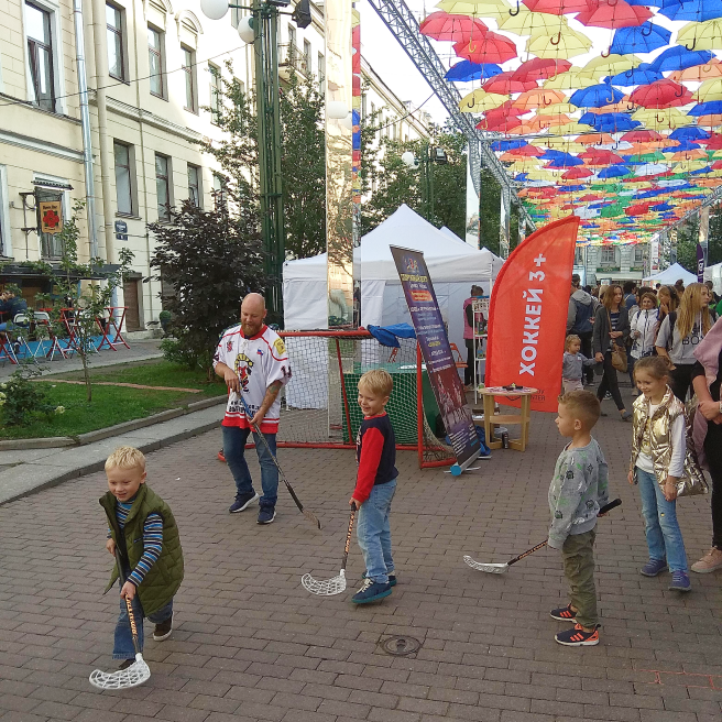 Мобильный флагшток "Парус" высотой 2,4 метра