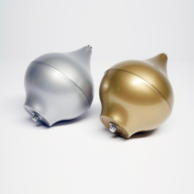 Фото наверший SkyPole в серебряном и бронзовом цветах