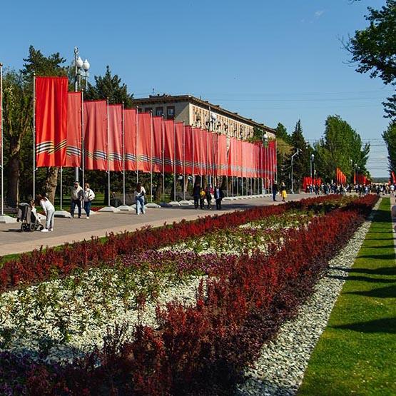 Фото флагштоков в Волгограде